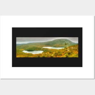 Cradle Mountain Lakes panorama Posters and Art